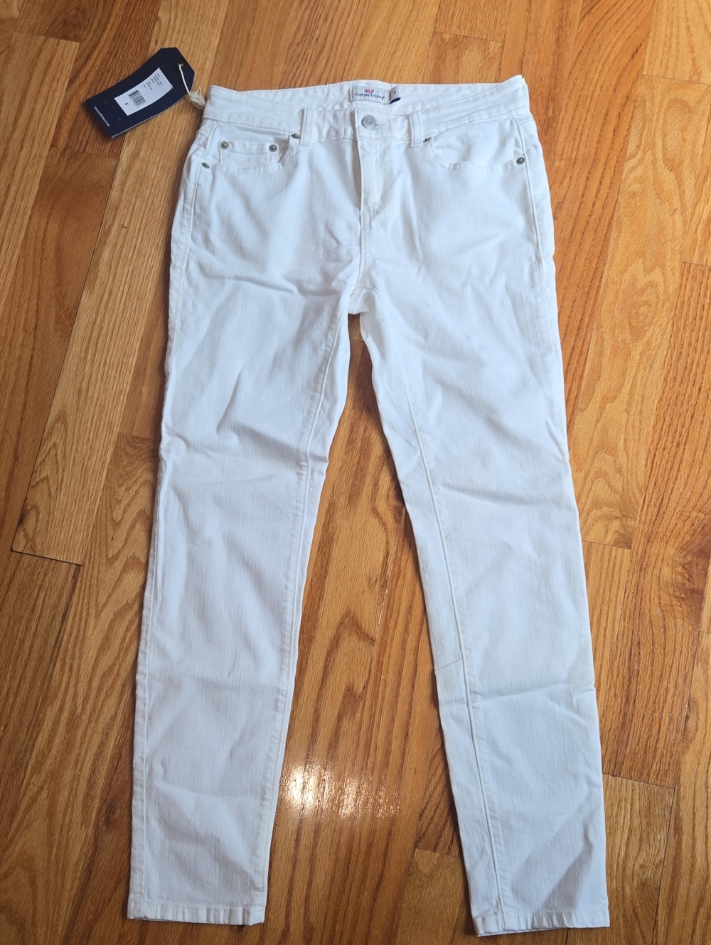 White Slim Fit Jeans